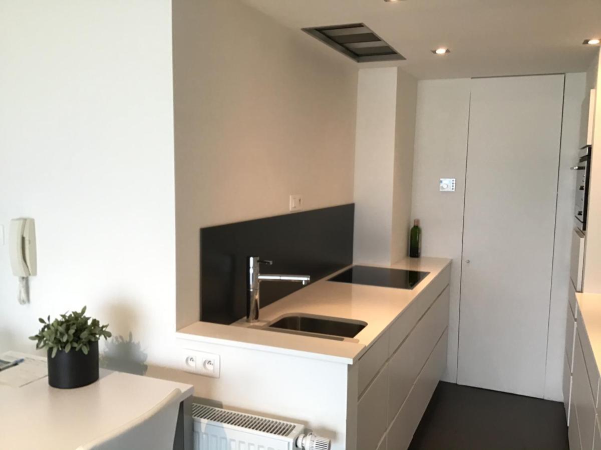 شقة Marjolaine Zeezicht - Nieuwpoort-Bad Met Gratis Garagebox المظهر الخارجي الصورة