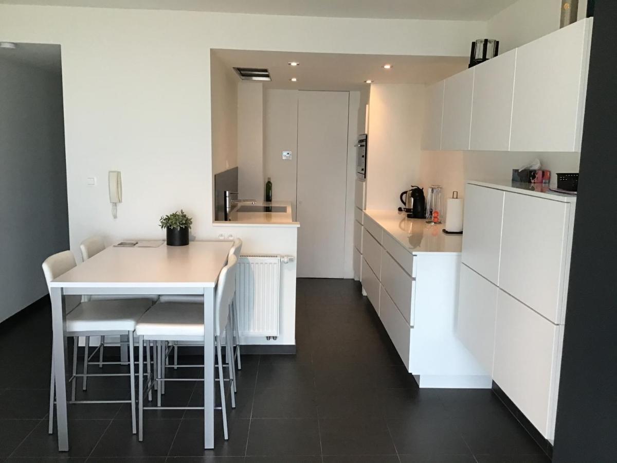 شقة Marjolaine Zeezicht - Nieuwpoort-Bad Met Gratis Garagebox المظهر الخارجي الصورة